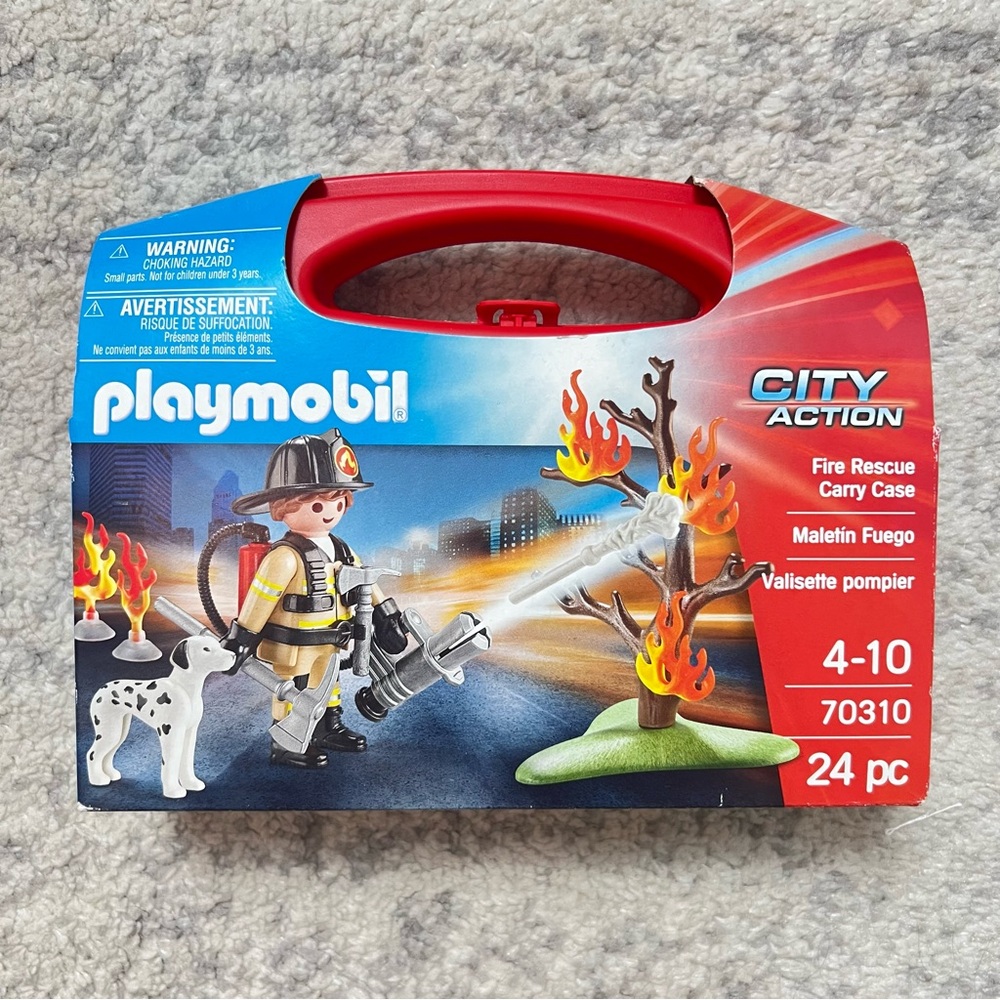 Playmobil City Action Fire Rescue Carry Case 70310